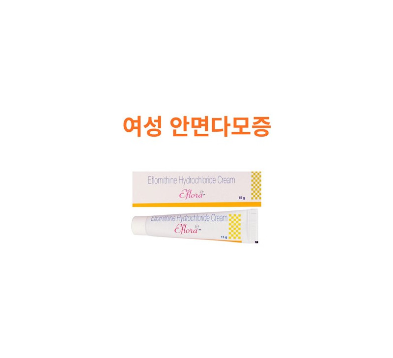 Eflora 15g eflornithine hydrochloride 15g x 1개 