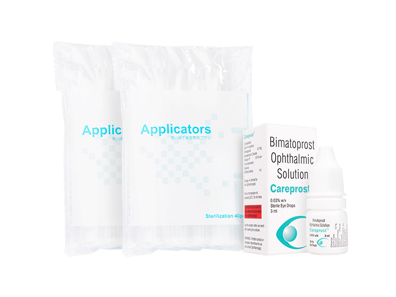 다국적 제약사 SUN PHARMA 제조 Careprost 0.03% 3ml 1통+ 어플리게이터 2팩