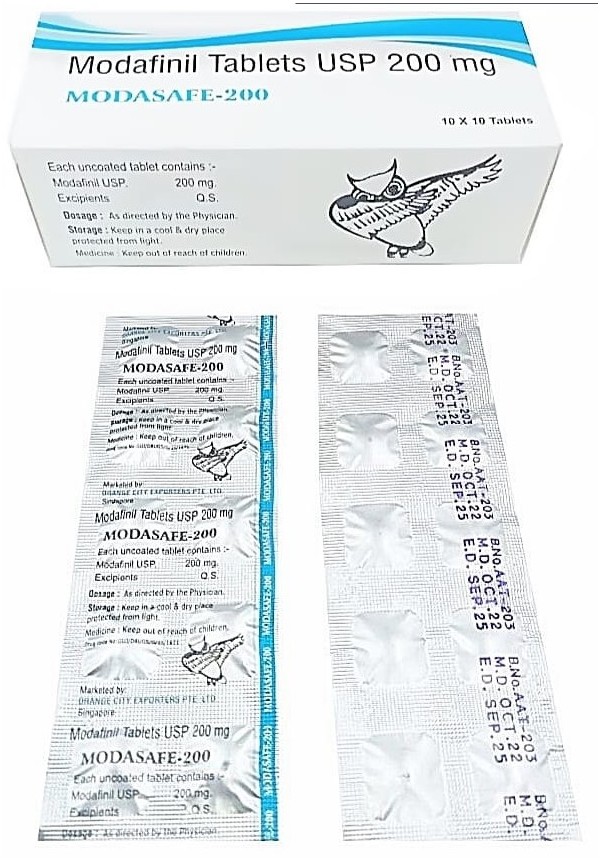 모다세프-200 MODASAFE-200 모다피닐 200mg ORANGE CITY EXPORTERS