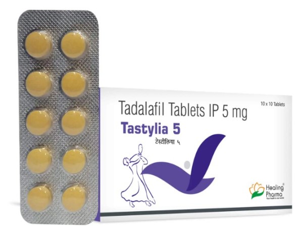 타스틸리아 5 Tastylia 5 타다라필의 5mg 100정 x 1박스 힐링파마