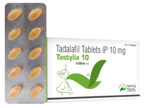 타스틸리아 10 Tastylia 10 타다라필의 10mg 100정 x 1박스 힐링파마