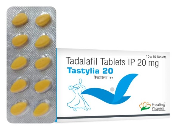 타스틸리아 20 Tastylia 20 타다라필의 20mg 100정 x 1박스 힐링파마