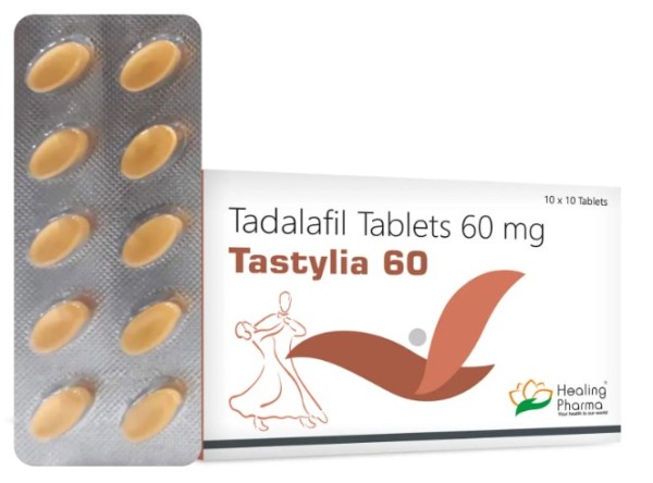 타스틸리아 60 Tastylia 60 타다라필의 60mg 100정 x 1박스 힐링파마