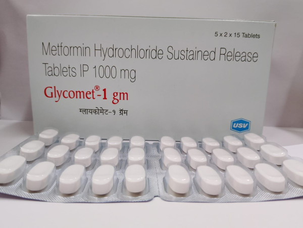 메트포르민 서방정 Glyciphage SR 1,000mg 100정 1박스