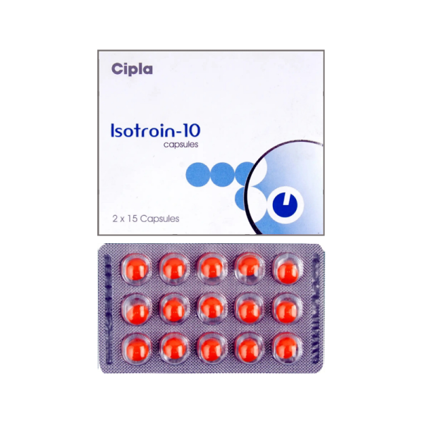 난치성 여드름 치료 이소트로인 Isotroin 10mg  20mg   30캡슐
