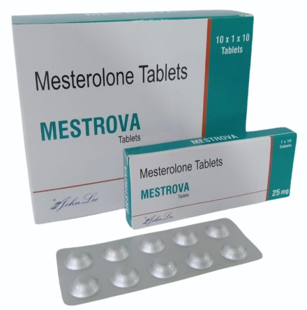 프로바이론 (Mesterolone) Viroash 25mg  1박스 100정