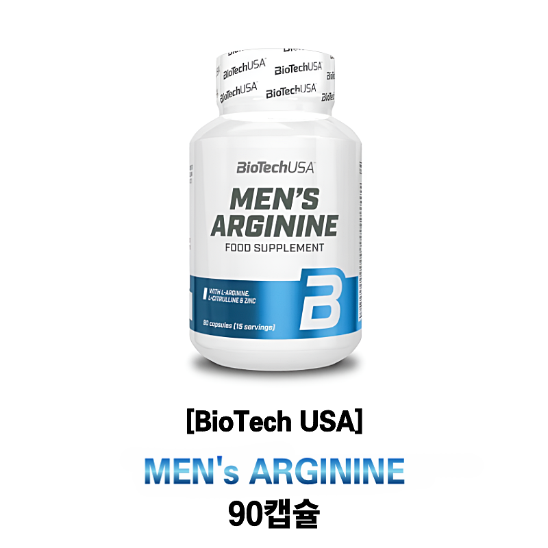 [BioTech USA] 맨스 아르기닌  [ 90 캡슐] MEN's ARGININE