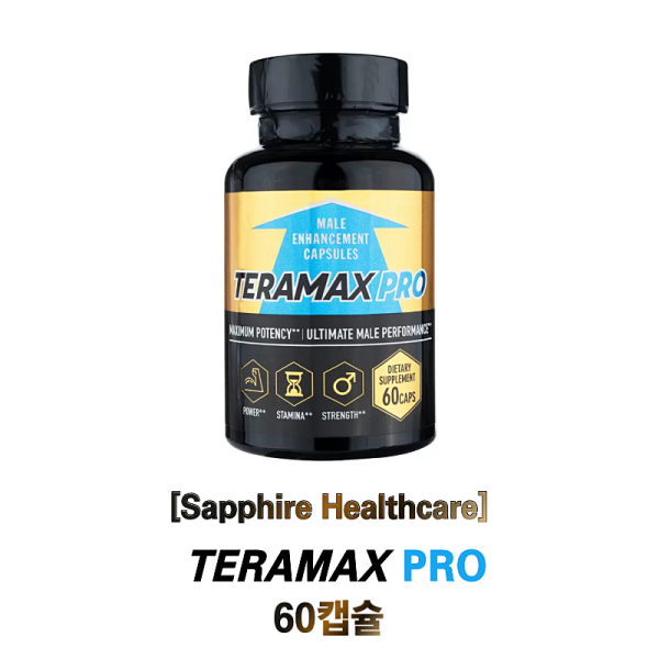 테라맥스 프로  Teramax Pro 60caps  [정력증진 제품] Sapphire Healthcare