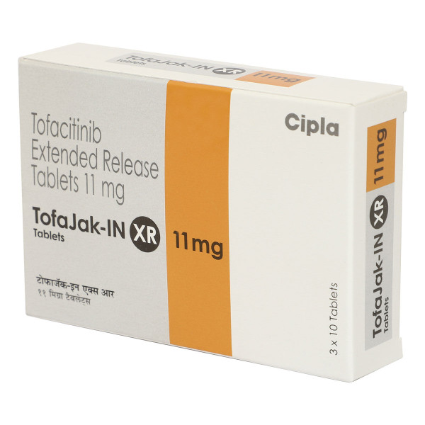 다국적 제약사 CIPLA / 토파시티닙 서방정 11mg 젤잔즈 제네릭 TOFAJAK  XR 11mg 30정