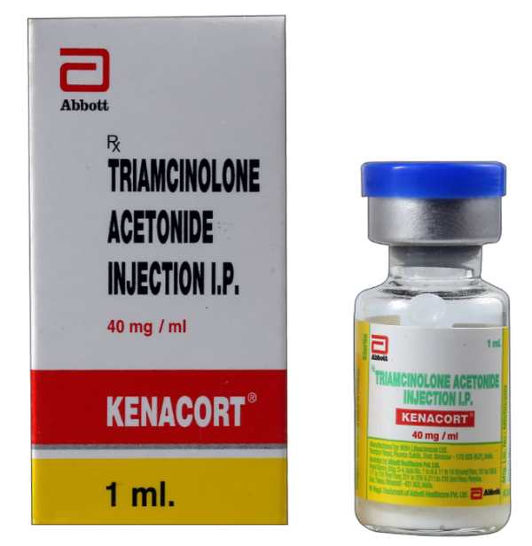 (트리암시놀론 아세토나이드 현탁주사) Kenacort 40 mg Injection 1 mL   3통