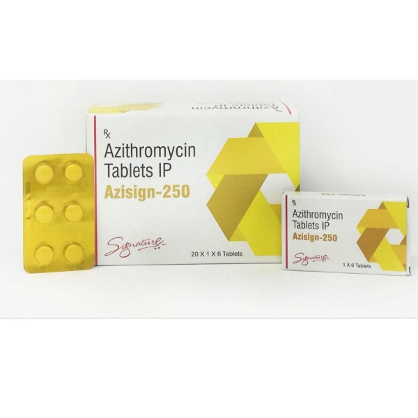 아지스로마이신 항생제 Azisign 250mg 120정