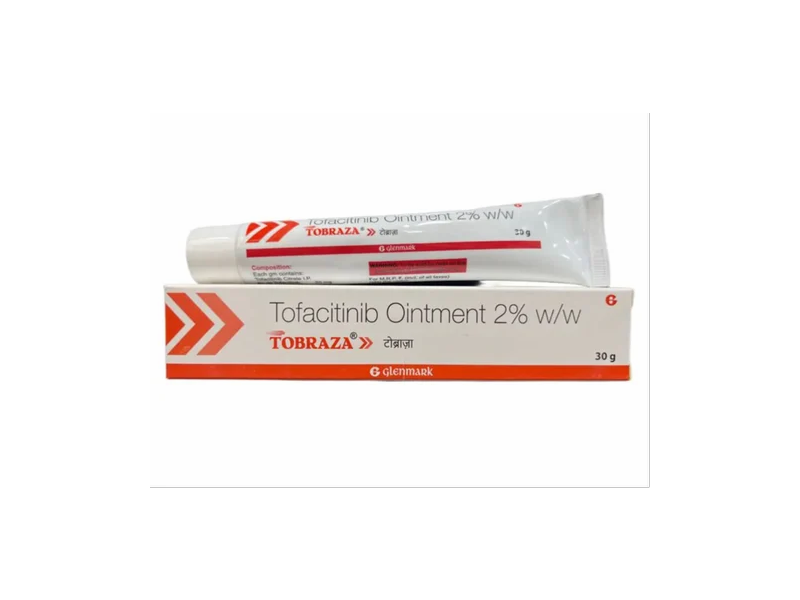 아토피성 피부염 백반증 원형탈모 완화  토파시티닙 2% 크림 30g    ★ TOBRAZA Ointment 30g ★