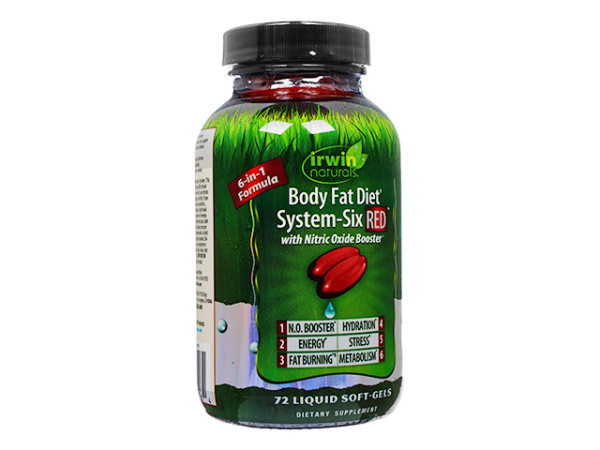 Body Fat Diet System-Six RED 72 소프트젤