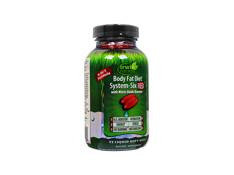 Body Fat Diet System-Six RED 72 소프트젤