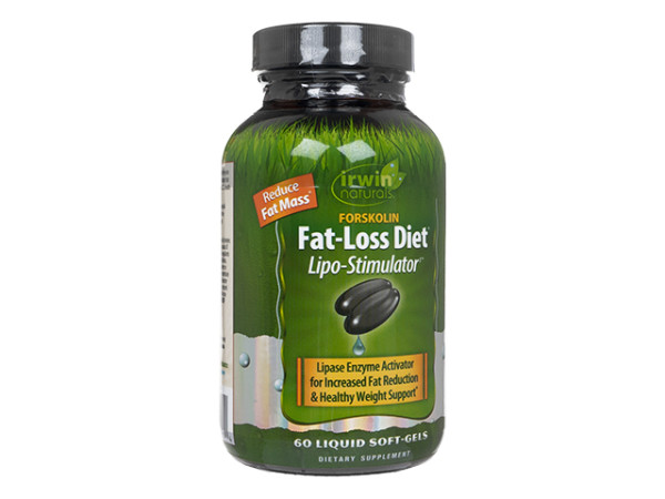 Forskolin Fat-Loss Diet 60 소프트젤 (Irwin Naturals)