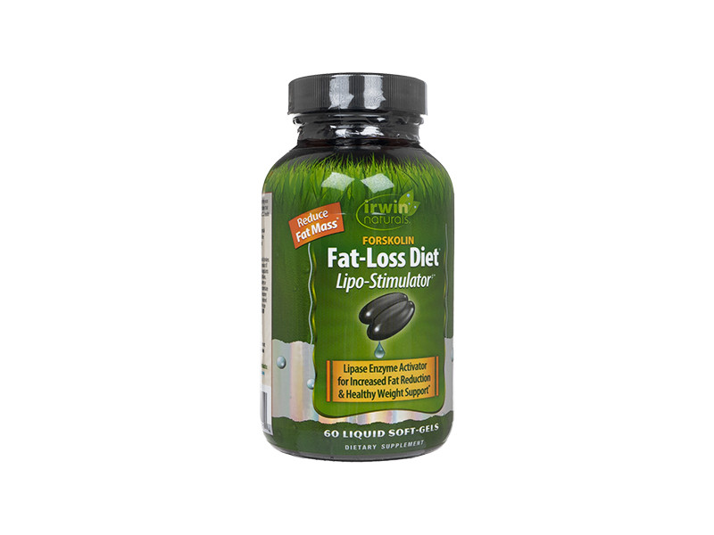 Forskolin Fat-Loss Diet 60 소프트젤 (Irwin Naturals)