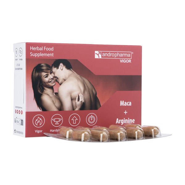 일본 판매 1위 스페인산 [ 남성의 성기능 지원] AndroPharma Vigor 30정