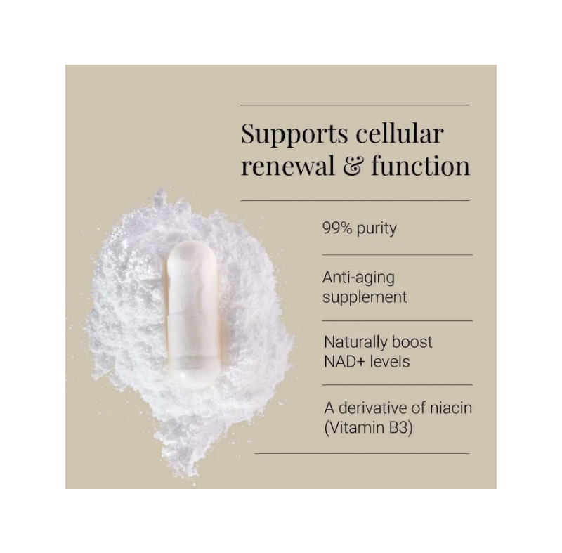 [영국 유기농 인증 브랜드] 99% 고순도 NMN 500mg 60캡슐