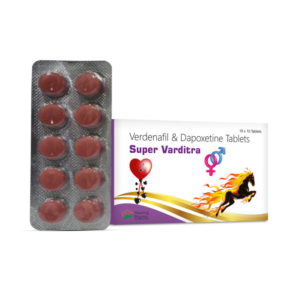 [바네나필+ 다폭세틴 조합약]  super Varditra  100정